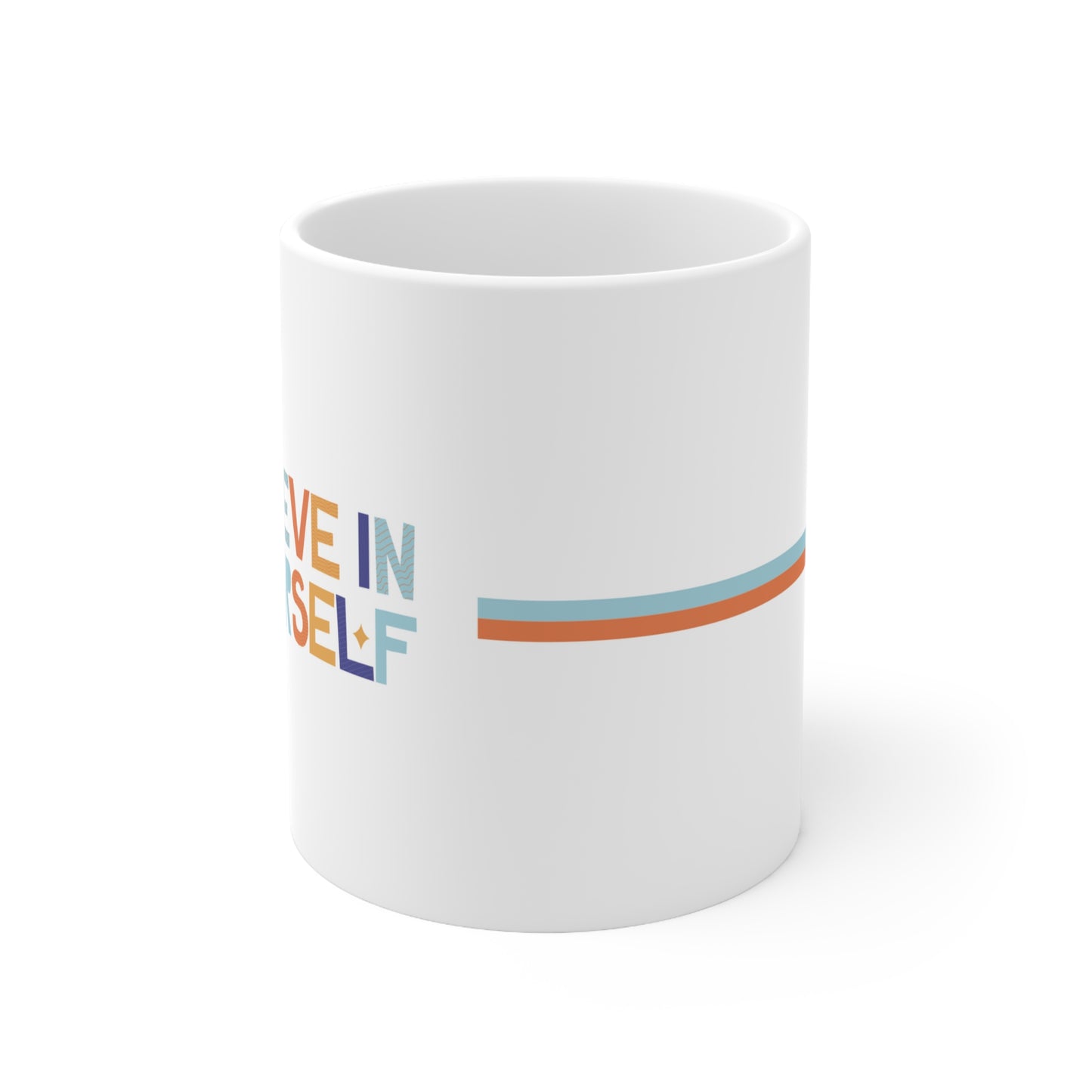 Front View of mug